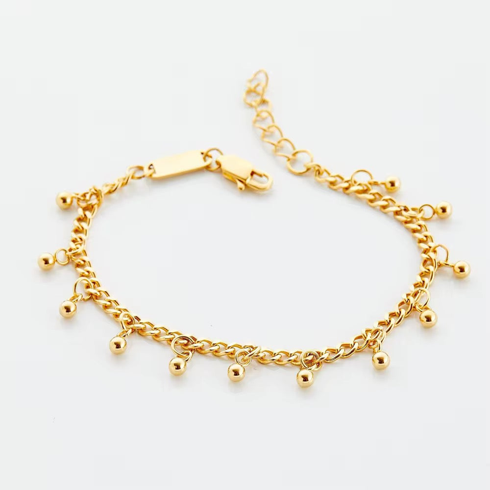 Cuban Ball Anklet